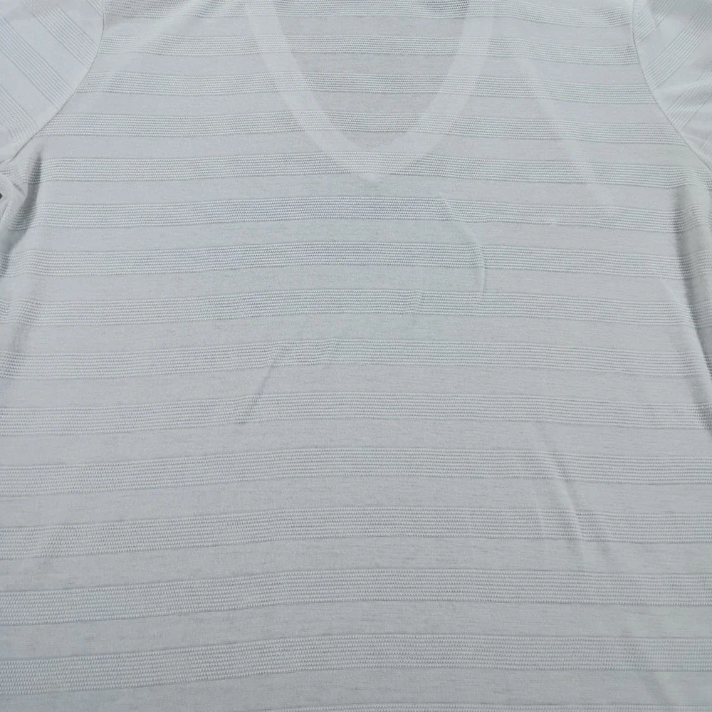 Balance Collection Women Swim Cover-Up White Medium Hooded Tunic